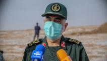 قائد الحرش الثوري الإيراني حسين سلامي-الأناضول