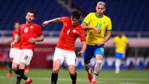 Getty-Brazil v Egypt: Men's Football Quarterfinal - Olympics: Day 8