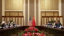 وزيرة الخزانة الأميركية جانيت يلين في الصين (Getty)