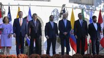 الرئيس الأميركي جو بايدن مع رؤساء من أميركا اللاتينية (الأناضول)
