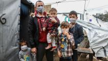 تفشي فيروس كورونا زاد من معاناة اللاجئين في العالم (Getty)