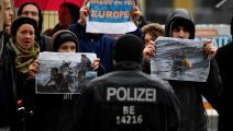 ضد سياسة الهجرة الأوروبية في ألمانيا (جون ماكدوغال/فرانس برس)