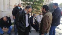 اعتصام معلمين فلسطينيين في بيت لحم (العربي الجديد)