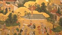 (مناظر بانورامية لمدينة كيوتو من القرن الـ 17، من المعرض)