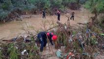 أنهى الدفاع المدني الجزائري البحث عن ضحايا فيضان وادي الشلف (فيسبوك)