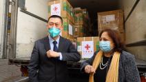 فلسطين تتسلم 100 ألف جرعة من لقاح "سينوفارم" هدية من الصين (وزارة الصحة)