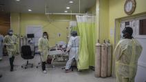 (عبد المنعم عيسى/Getty) مستشفيات السودان تعاني بسبب كورونا