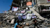 الدمار في قطاع غزة (عبد الحكيم أبو رياش/العربي الجديد)