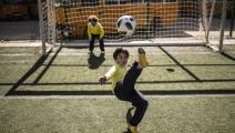 الرياضة مهمة لأطفال الأردن اليوم (مايا حتي/ فرانس برس)