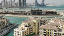 أبراج لوسيل قيد الإنشاء في قطر