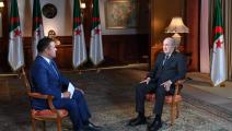 اللقاء مع الرئيس الجزائري عبد المجيد تبون