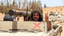 مقاتلون في ليبيا 1 (محمود تركية/ فرانس برس)