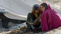 الفقر وراء انتشار السل في أفغانستان (مسعود حسيني/فرانس برس)