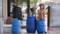 أزمة مياه في القامشلي في سورية (دليل سليمان/ فرانس برس)
