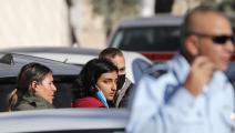 توقيف واحدة من الفتاتين الفلسطينيتين المتهمتين بعملية طعن في القدس في ديسمبر 2021 (أحمد غرابلي/ فرانس برس)
