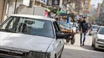 سيارات أجرة قديمة في غزة 1 (محمد الحجار)