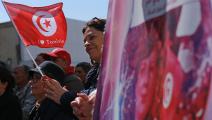تحرك اجتجاجي في تونس (أنيس ملّي/ فرانس برس)