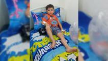 الطفل العراقي زكريا شامل المصاب بالإيدز (العربي الجديد)