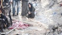 منكوبون سوريون من زلزال فبراير 2023 (عمر ألفن/ الأناضول)