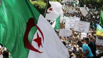  خلال التحركات ضد الفساد في الجزائر (بلال بنسالم/ فرانس برس)