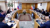 اجتماعات بين مسؤلي البنك المركزي في روسيا وإيران بطهران (تويتر)