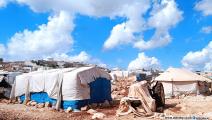 مخيمات كفرجالس شمالي إدلب (العربي الجديد)