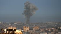 سياسة/قصف غزة/(سعيد خطيب/فرانس برس)