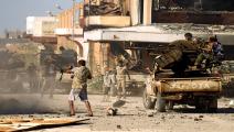سياسة/اشتباكات ليبيا/(عبدالله دومة/فرانس برس)