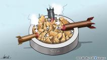 كاريكاتير هدنة سورية / علاء