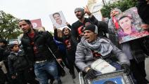 تونس/جرحى الثورة/سياسة/شادلي بن ابراهيم/Getty