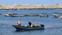 ميناء الصيادين في غزة فرانس برس 4 آب 2018