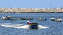 فلسطين مراكب قوارب صيد غزة فرانس برس أغسطس 2018