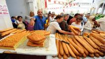 الخبز في تونس (فتحي بلعيد/فرانس برس)