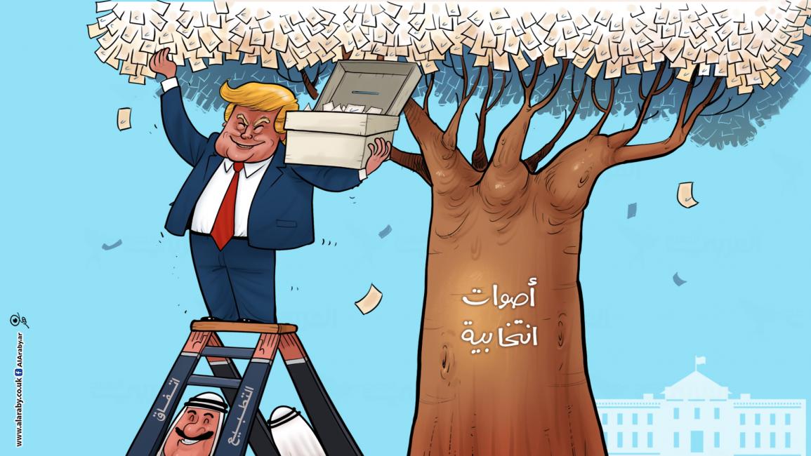 كاريكاتير ترامب والتطبيع / فهد 