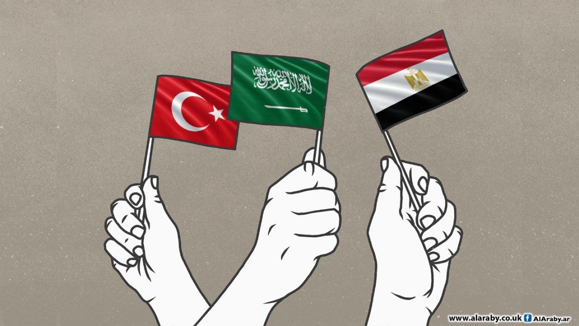 تركيا وقطر والسعودية