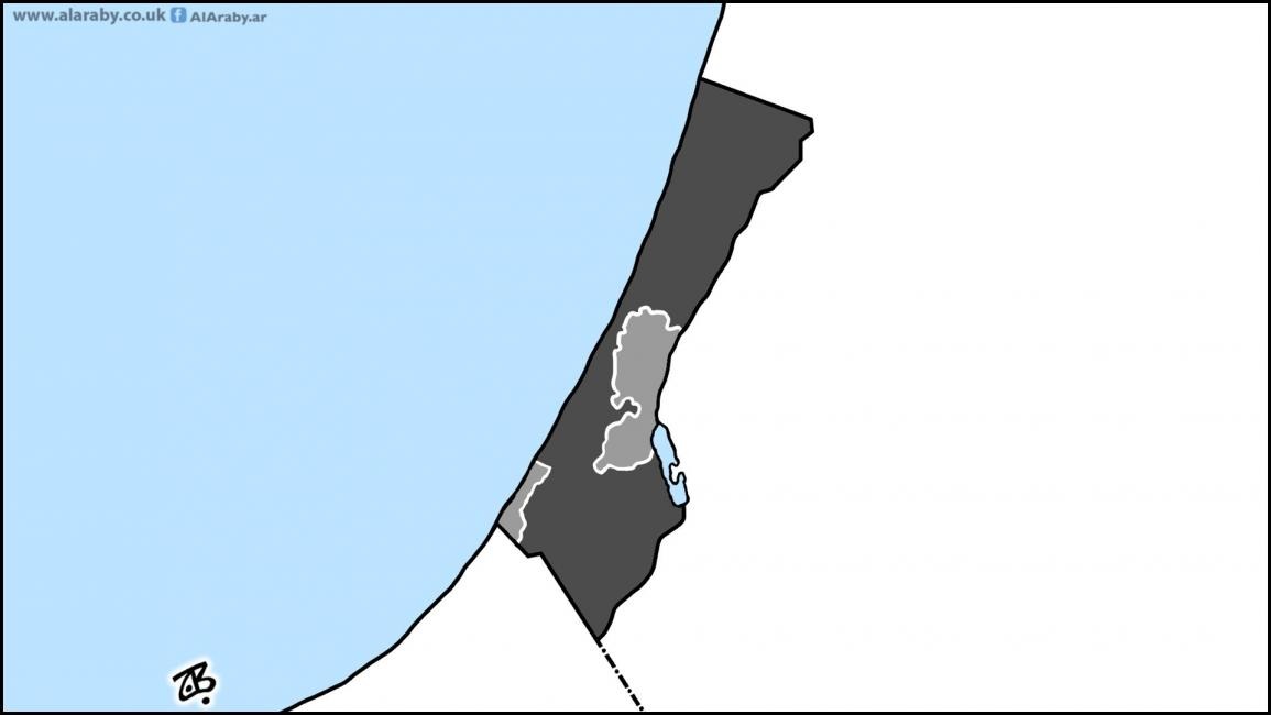 غزة خريطة