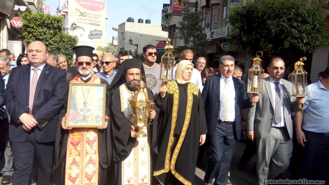 احتفالات سبت النور في فلسطين (العربي الجديد)