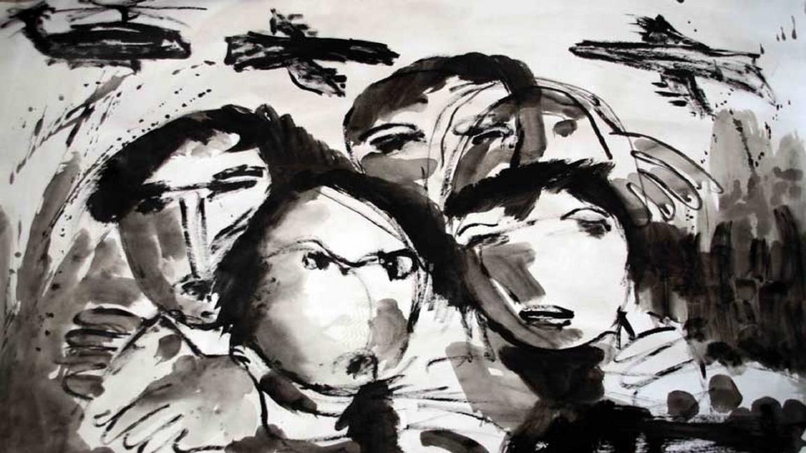 لوحة باسل المقوسي - القسم الثقافي 