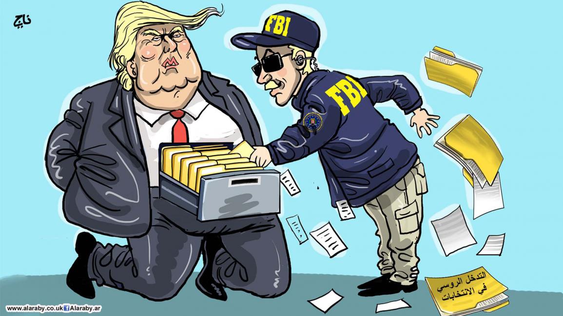 كاريكاتير ترامب