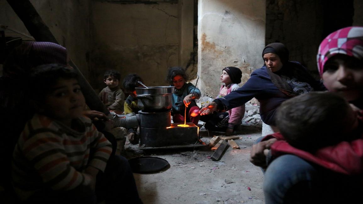 الجوع في غوطة دمشق