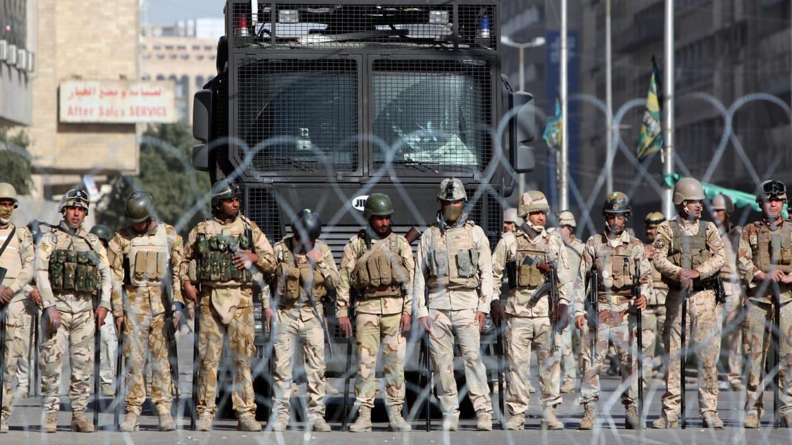 العراق/سياسة/قوات الأمن العراقية/(أحمد الربيعي/فرانس برس)
