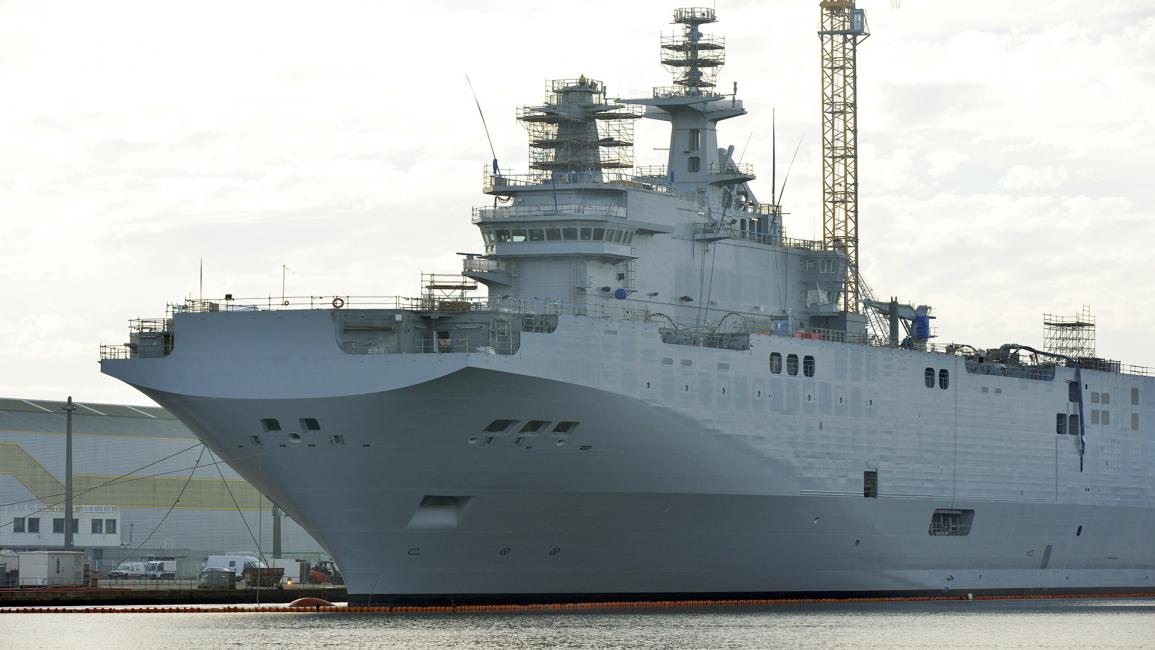 سفينة سفستوبول روسيا فرنسا (جرجس غوبيت، فرانس برس)