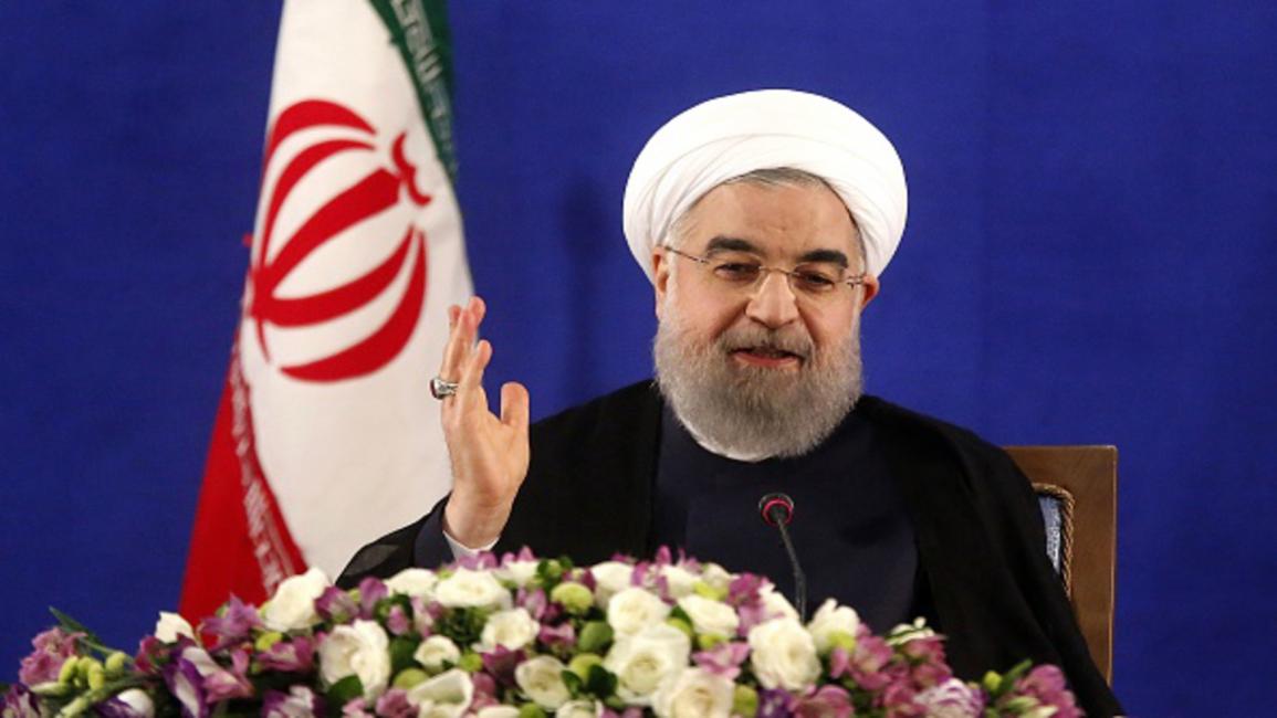 إيران/سياسة/حسن روحاني/(عطا كنار/فرانس برس)
