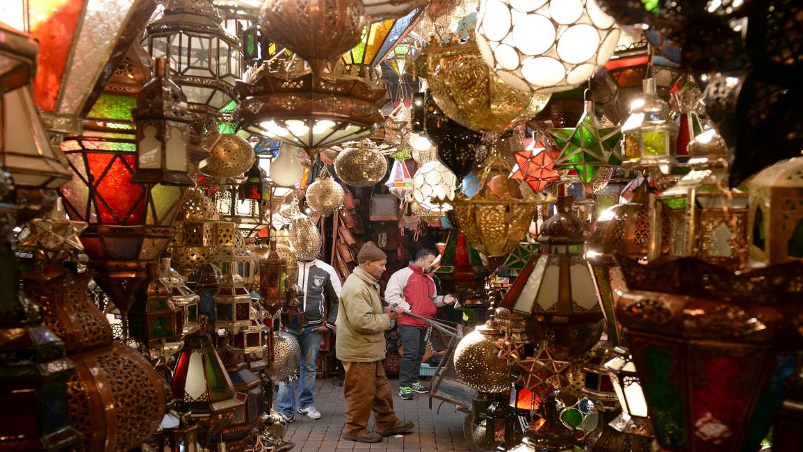سوق مغربي- فرانس برس