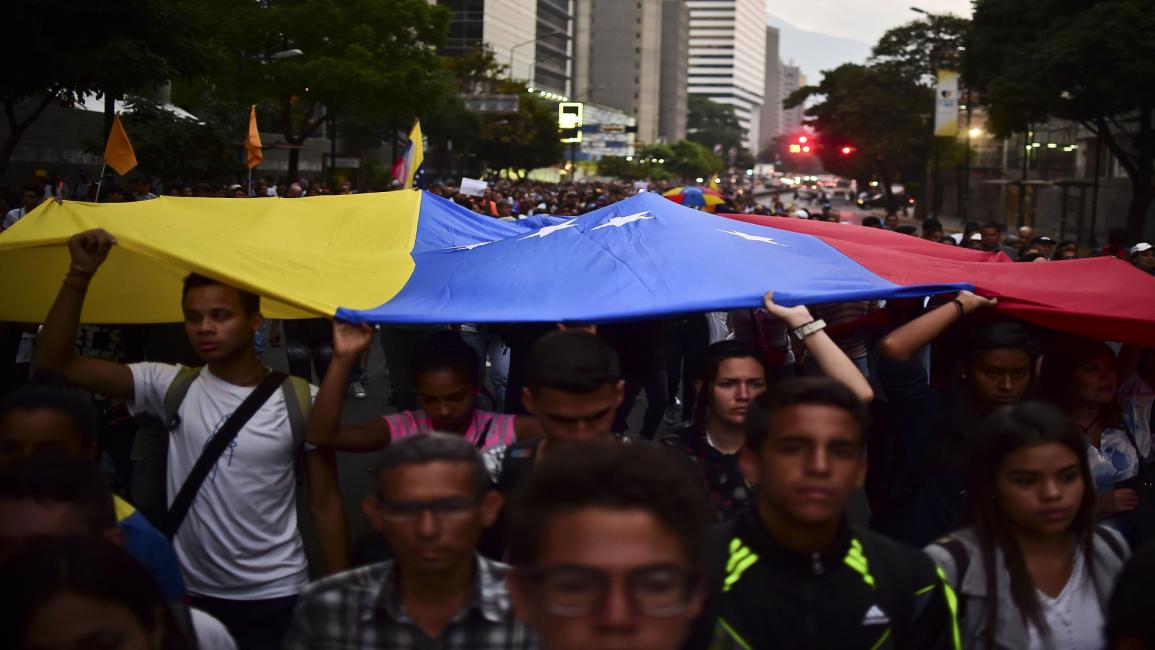 فنزويلا/مظاهرات المعارضة/سياسة/رونالدو شيميدت/فرانس برس