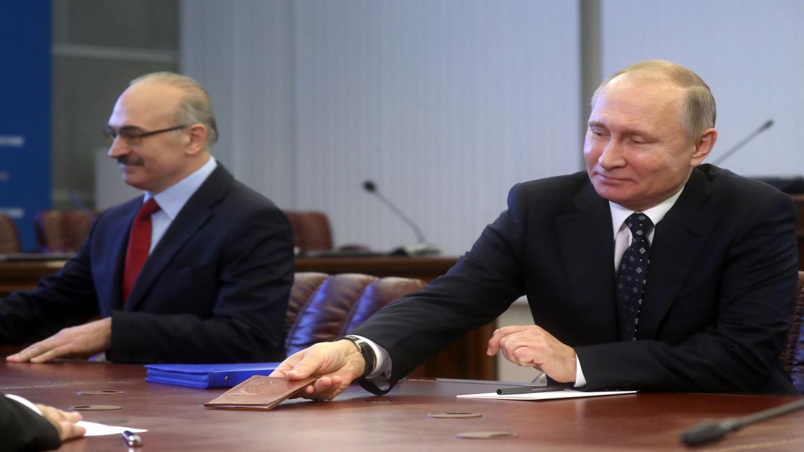 روسيا/فلاديمير بوتين يقدم أوراق ترشحه لانتخابات الرئاسة/سياسة/فياتشيسلاف بروكوفييف/Getty