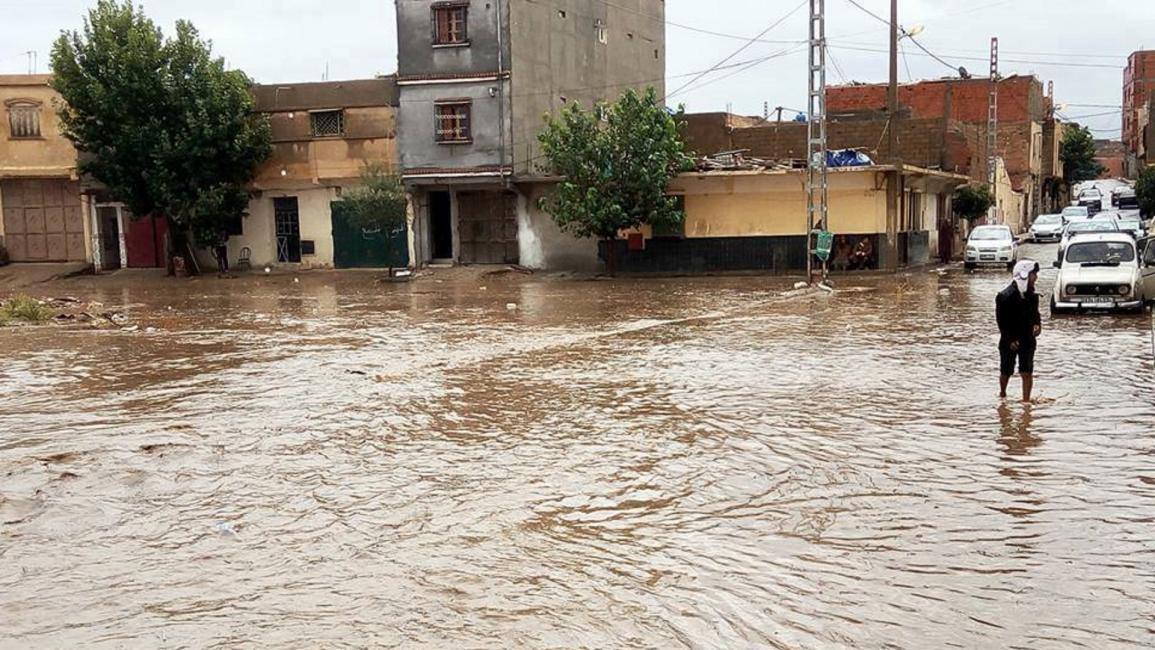 فيضانات في الأغواط في الجزائر - مجتمع - 1/10/2016
