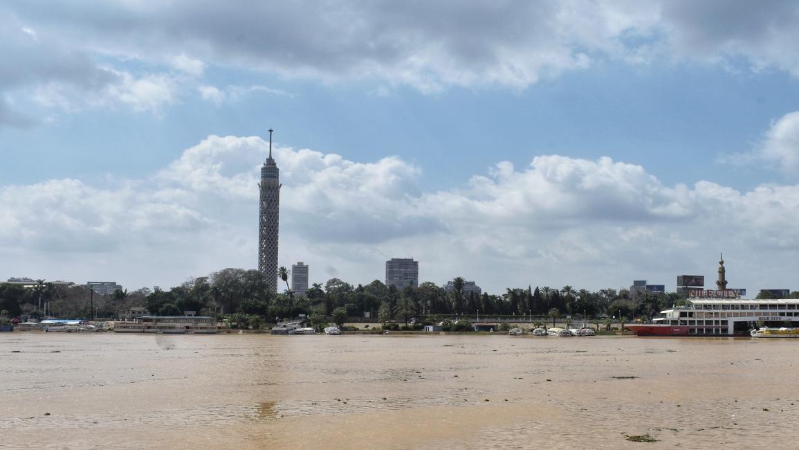 تعكر مياه النيل بسبب السيول (زياد أحمد/Getty)