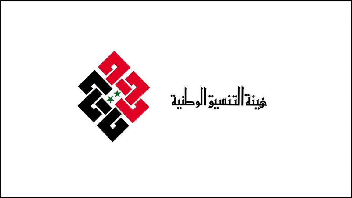 شعار هيئة التنسيق الوطنية
