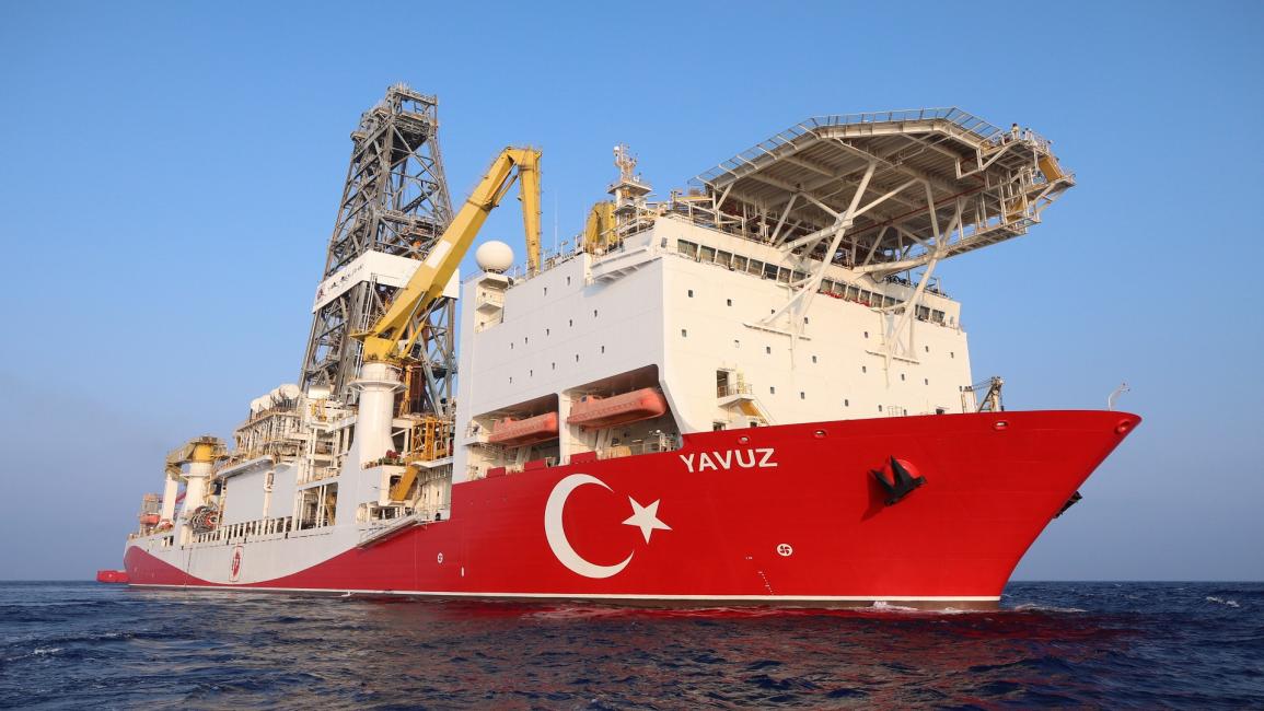 سفينة حفر تركية-سياسة-جلال غونيس/الأناضول